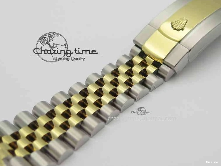 MiroTime 0501 DateJust II 41mm SS YG BP Maker Best Edition Silver Diam Dial On Jubilee Bracelet A Casual 3660